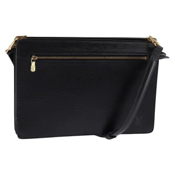 LOUIS VUITTON Epi Angian Shoulder Bag Black M52112 - Picture 1 of 12